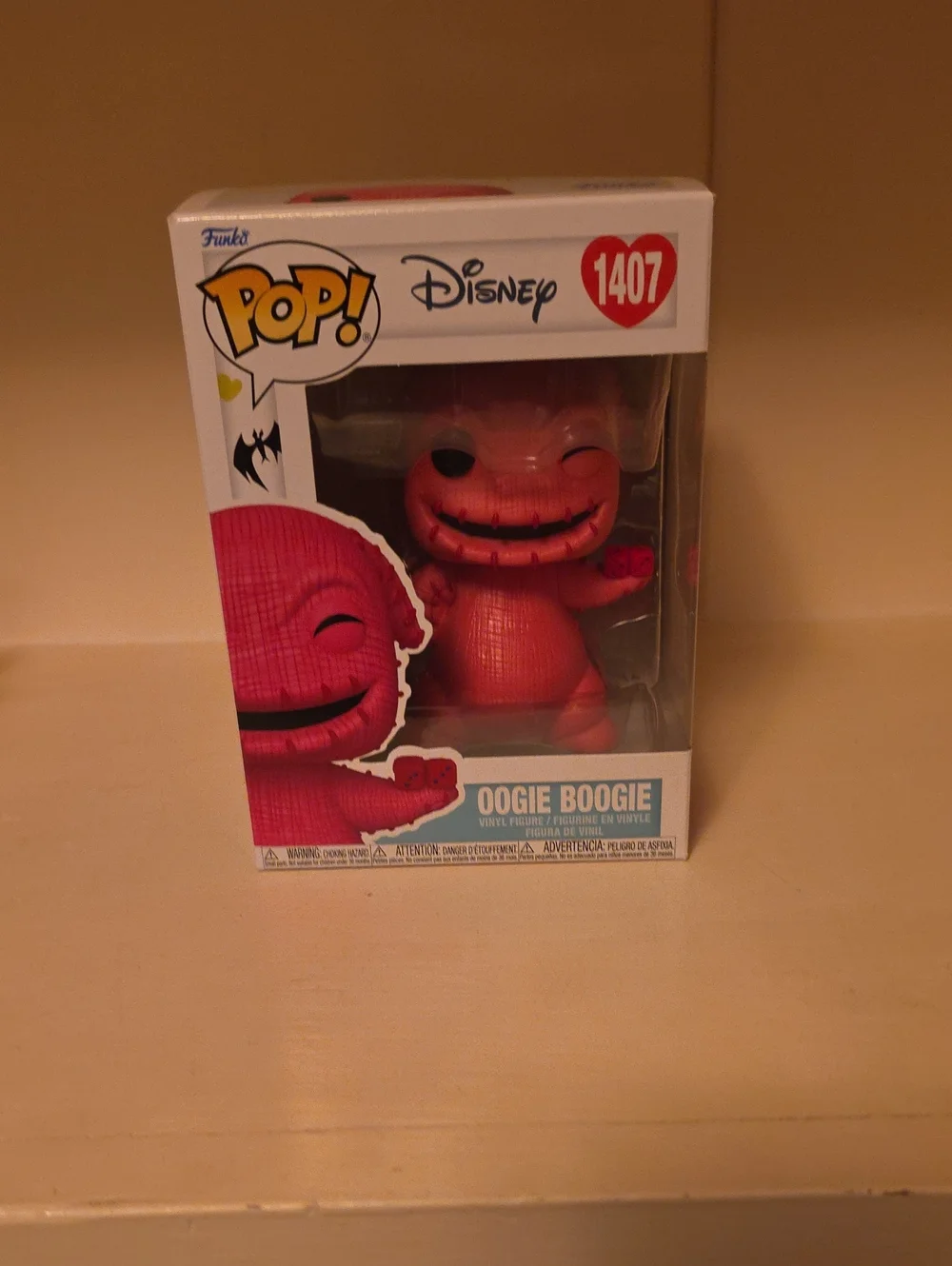 Funko Oogie Boogie Pink Vinyl Figure #1407